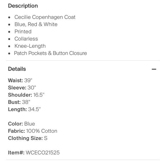 Cecilie Copenhagen Patchwork Jacket - Picture 4 of 4